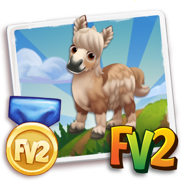 Donkeysmall Adult Americanwooly, , Bert just raised a Prized American Woolly Mini Donkey!, Bert has finished training his Prized American Woolly Mini Donkey in FarmVille 2! Grab an extra milk to feed new baby animals!
