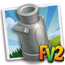 Buildable Milk Can, , Hey neighbor, can you lend some Milk Cans?, Srvt needs some Milk Cans to finish her Yogurt Creamery!